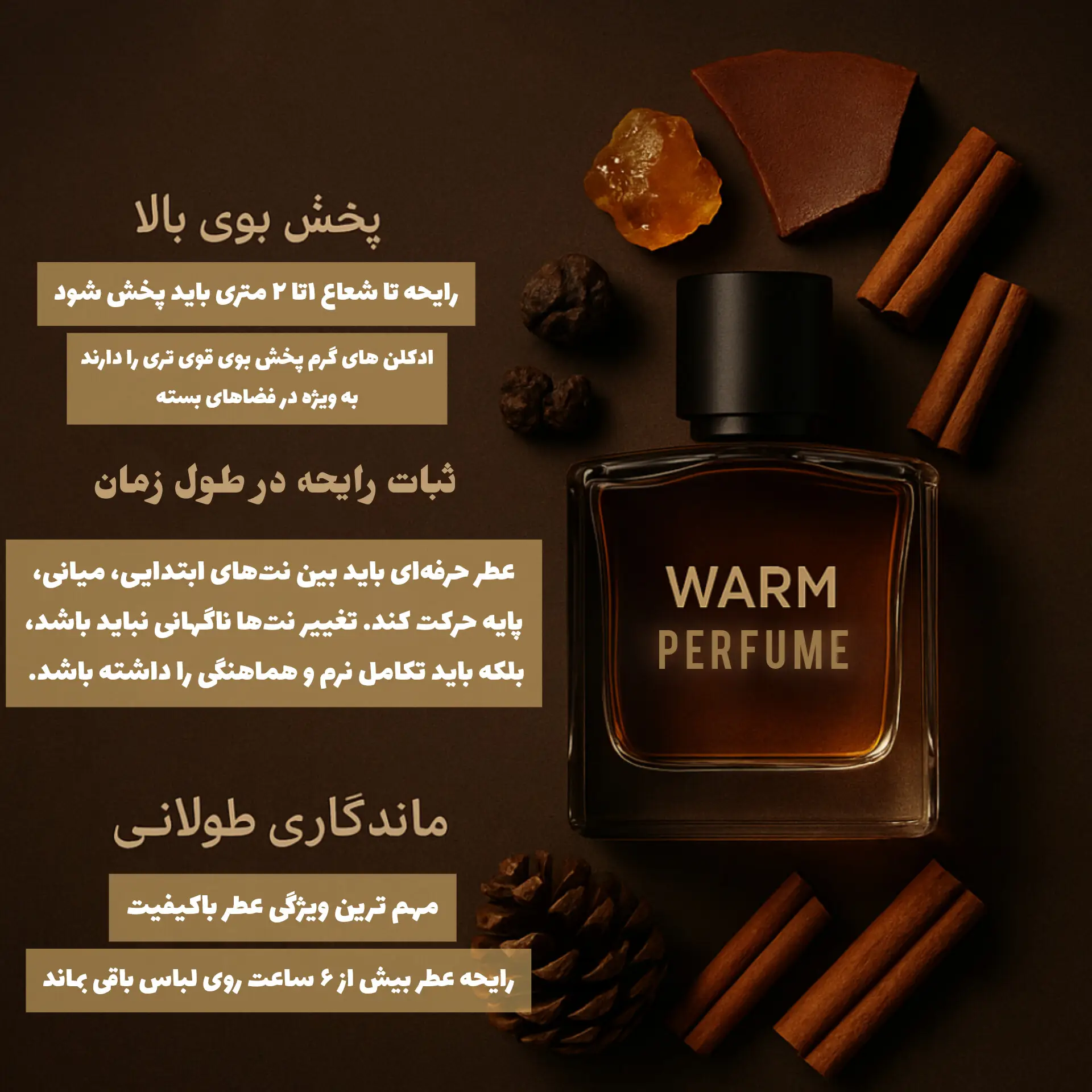 عطر گرم مردانه